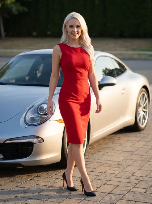The person's own full-body photo, used for the virtual try-on